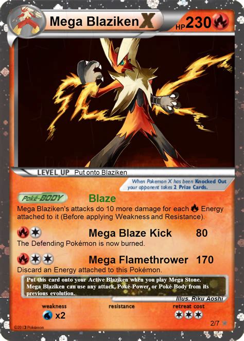 blaziken mega card|free mega pokemon cards.